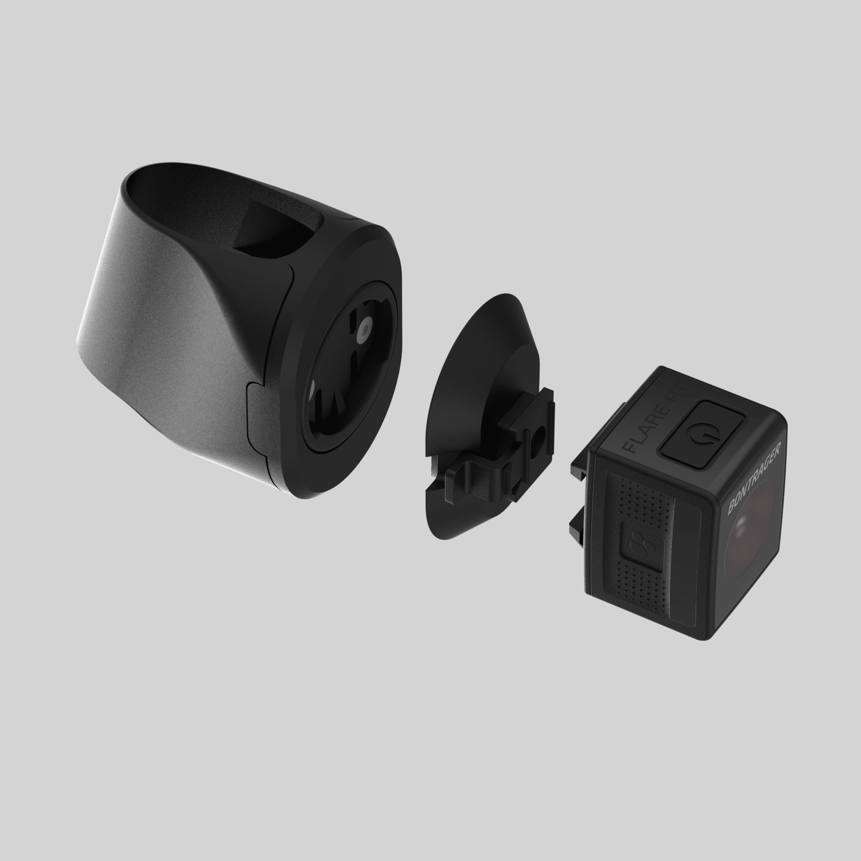 SR Garmin Varia Mount 515 to Bontrager Flare RT Adapter